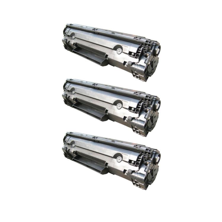 Rabat Sæt Stk 36a Sort Toner 000 Sider Alt Kompatibel Cb436a