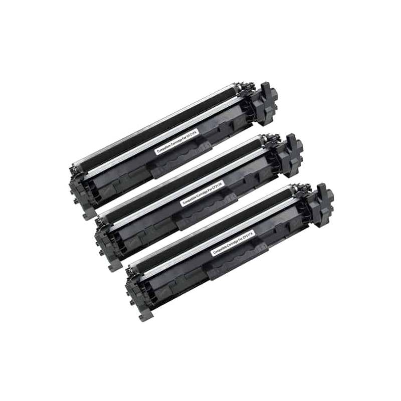 Rabat Sæt Stk 17a Sort Toner 800 Sider Alt Kompatibel Cf217a