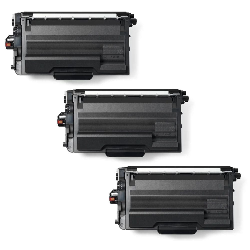 Rabat Sæt Stk Tn3600 Sort Toner 000 Sider Alt Kompatibel Brother 3600