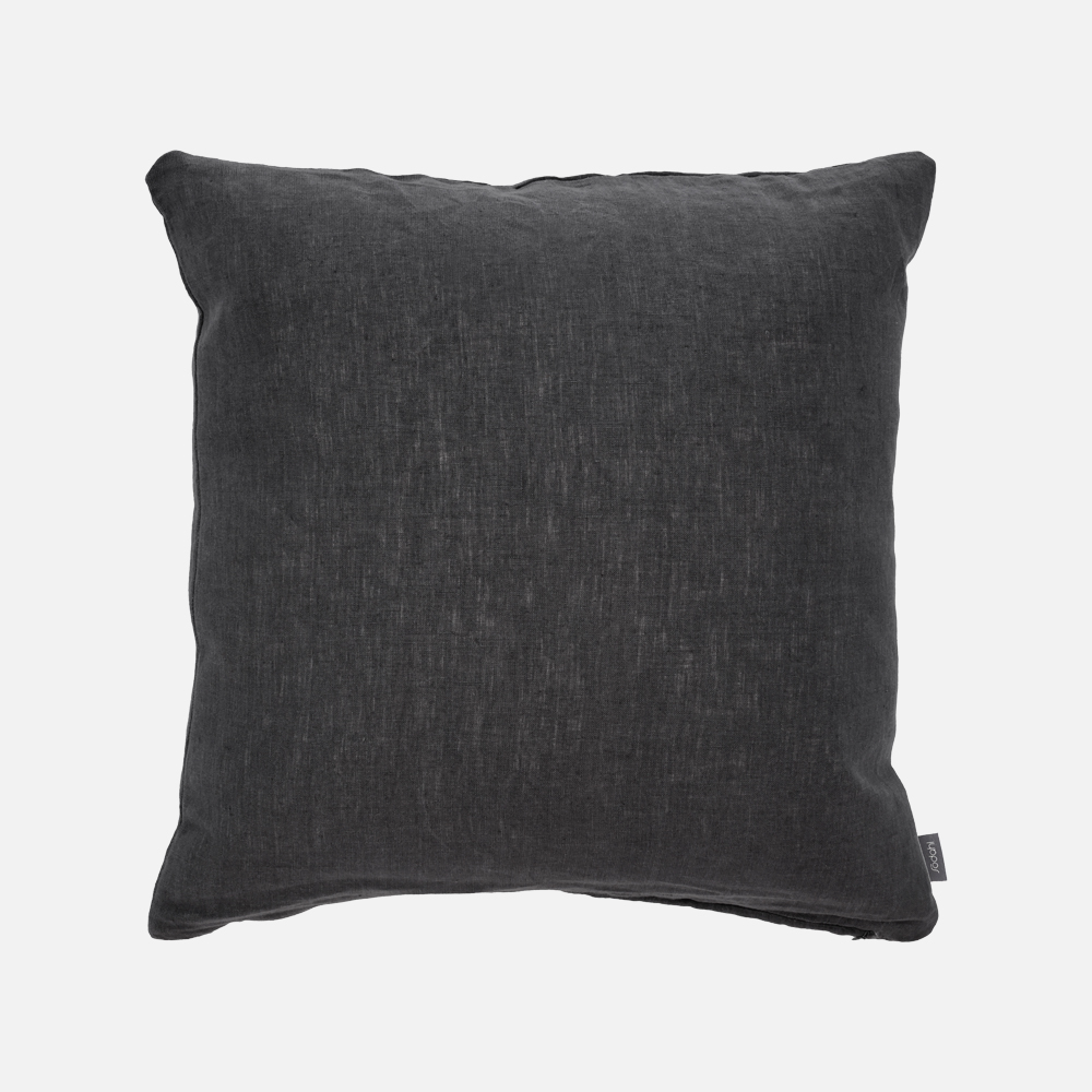 Sdahl Linen Pyntepude 50x50 Mørkegrå