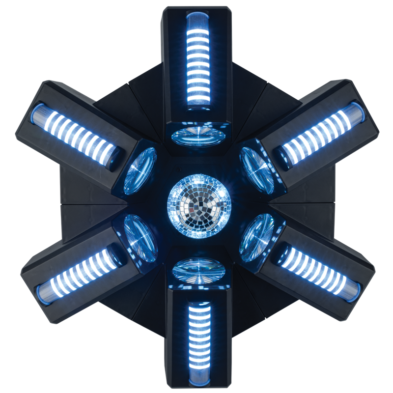 Showtec Typhoon 640 Unik Alt Rgbw Spejlkuglelys Effekt Multieffekt