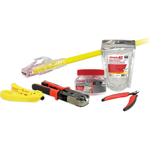 Simply45 Rj45 Starter Kit Cat6 Alt Til Komme Gang