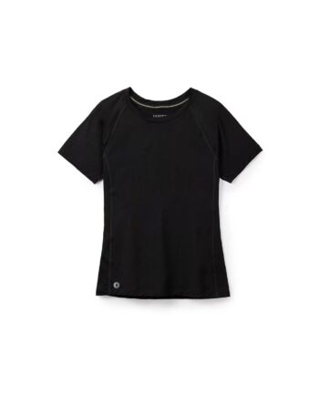 Smartwool Womens Active Ultralite Short Sleeve Sort Black