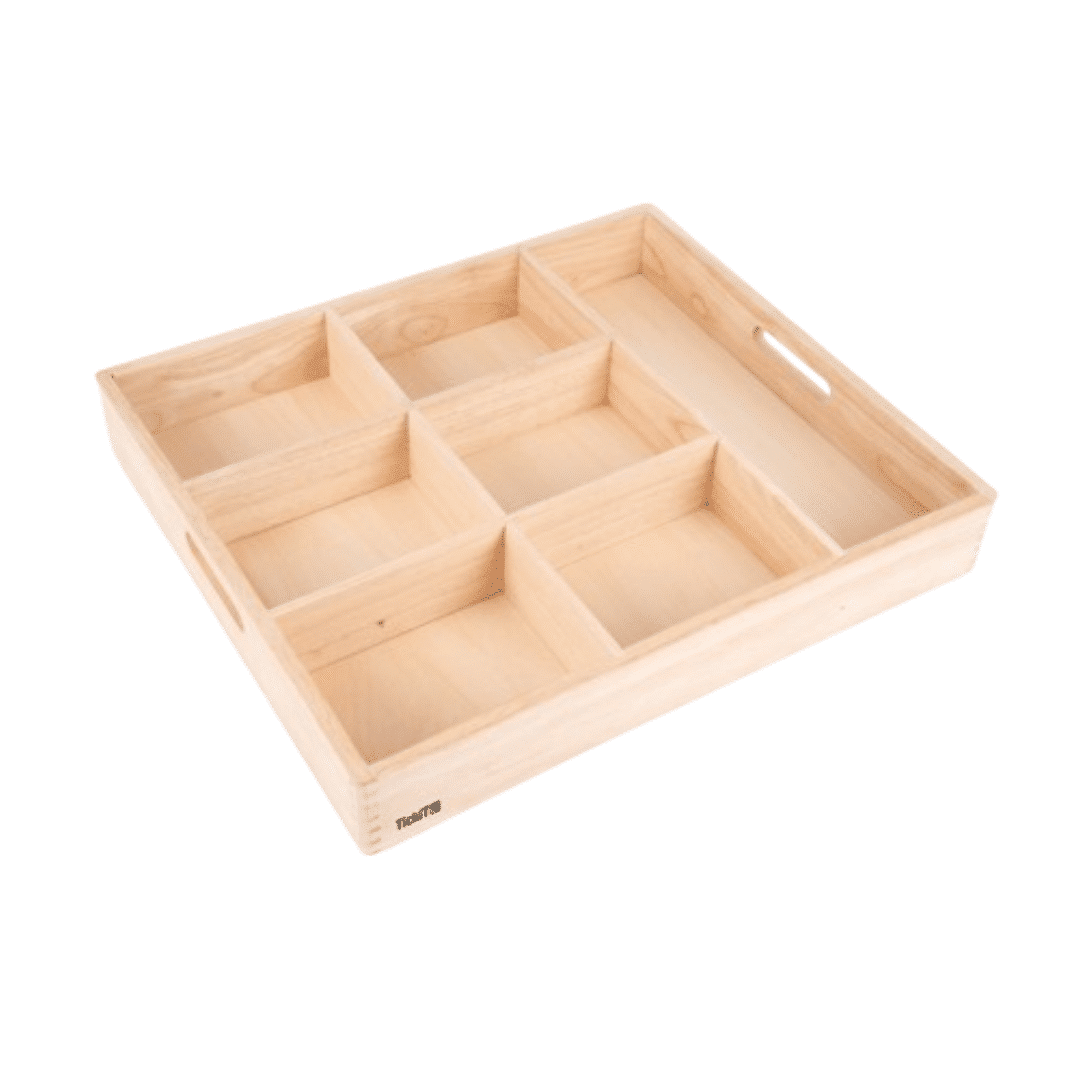 Sorteringsbakke Træ Rum