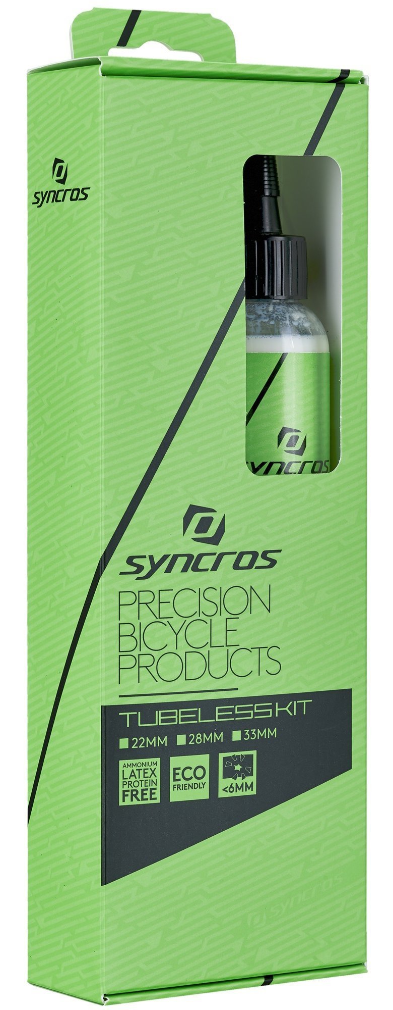 Syncros Tubeless Kit Fælgtape 24mm Ventiler Væske