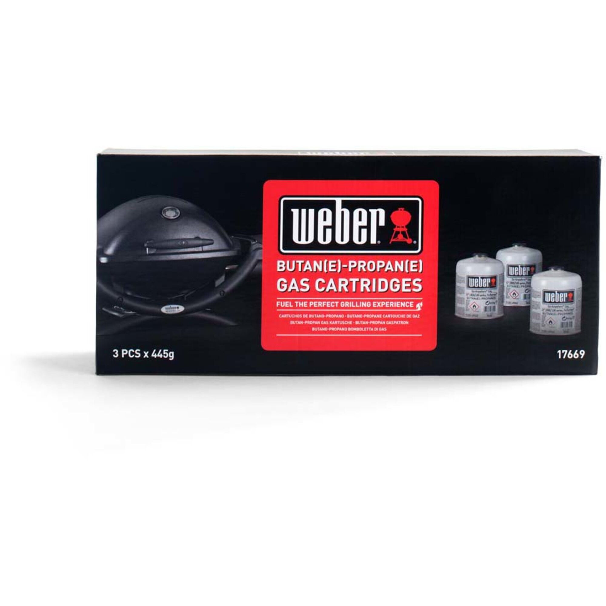 Weber Engangsgasflaske 445g Pak