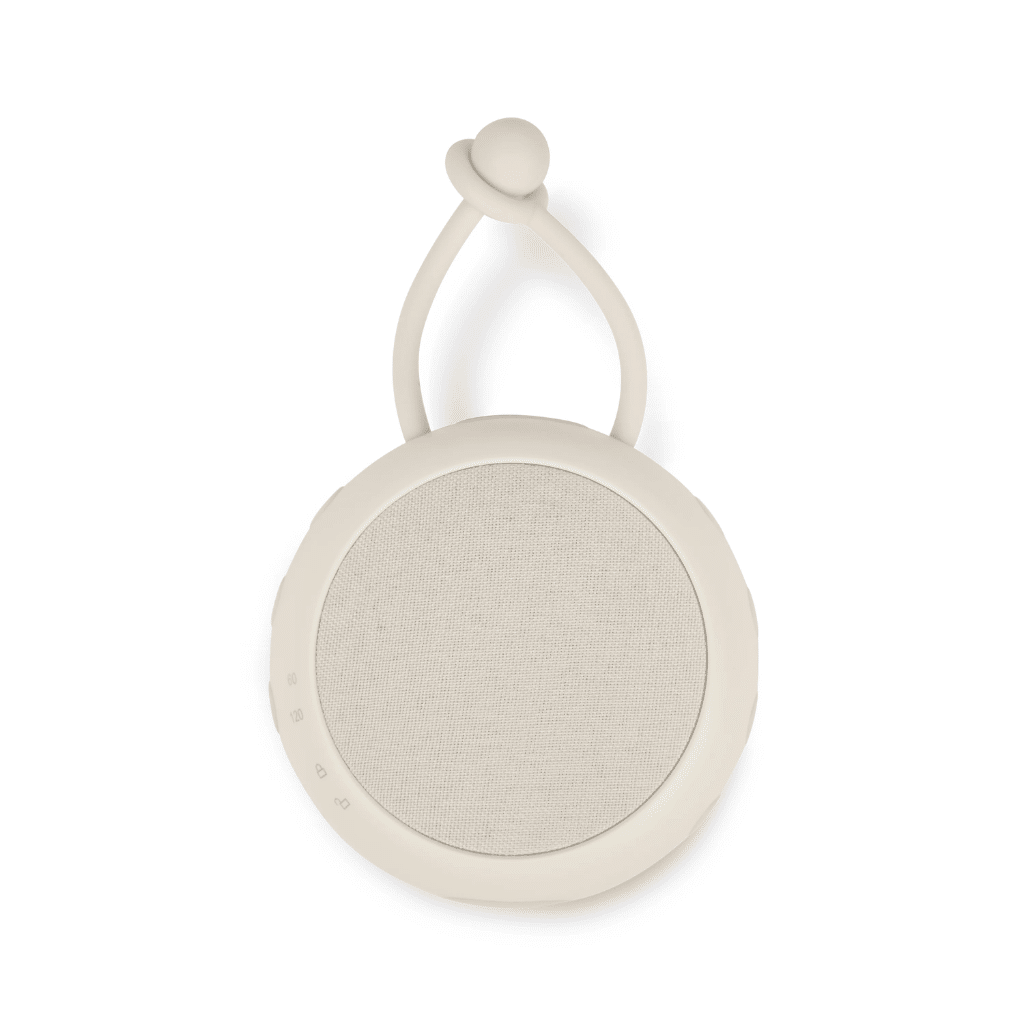 White Noise Speaker Natlampe Moonboon Cream White