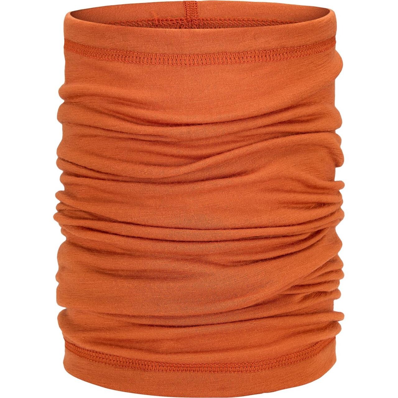 Aclima Lightwool Headover Orange Apricot Orange One Size