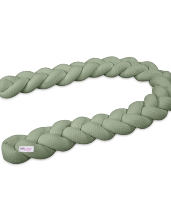 Babybay Flettet Sengerand 180 Jade Green
