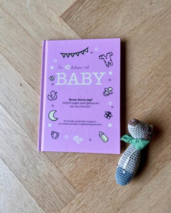 Babybog Hjertelig Hilsen Til Baby Lyserød
