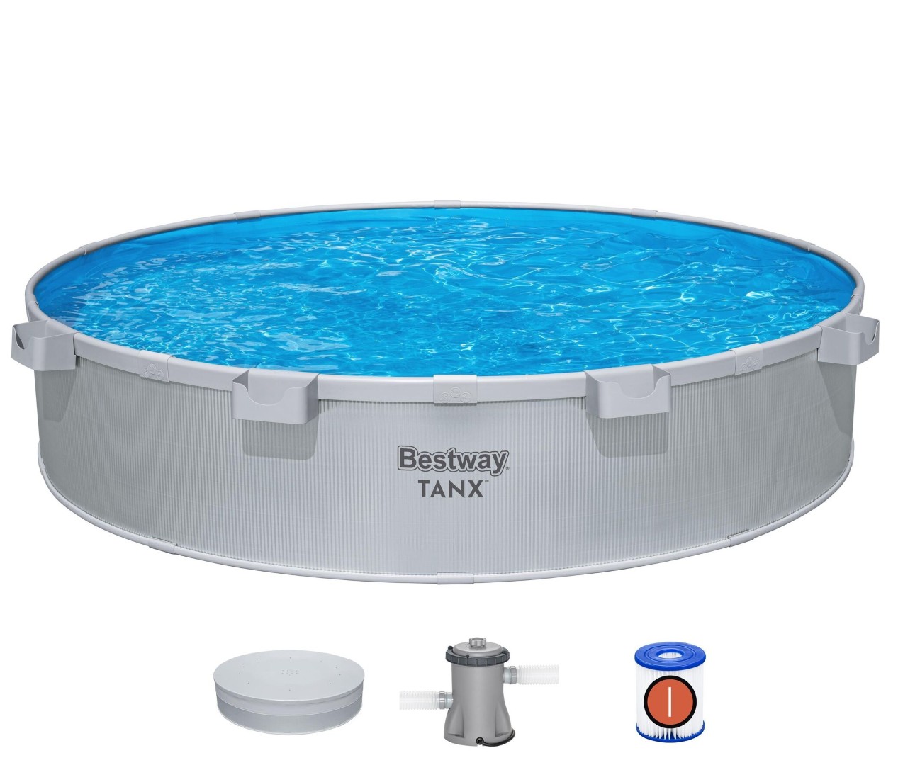 Bestway Tanx Alt Rundt Pool Sæt 305