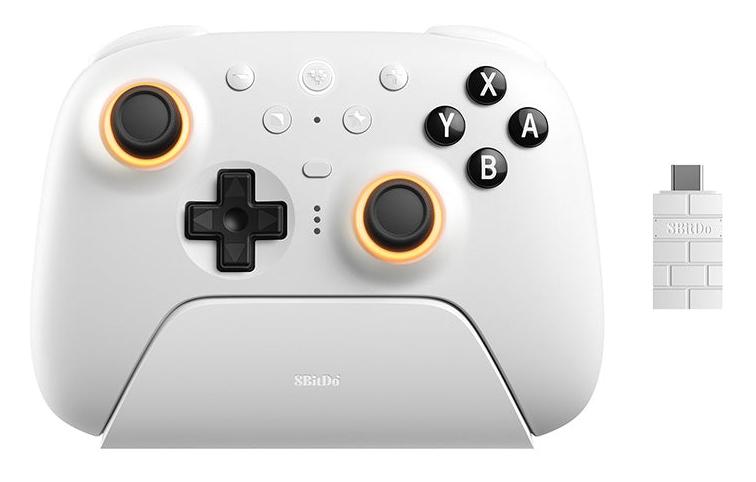 8bitdo Ultimate Wireless White Konsol Geekd