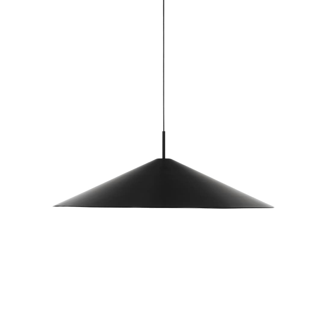 Brolly Pendel Anodiseret Sort Ø90 New Works
