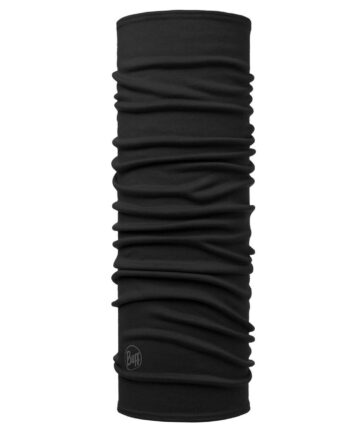 Buff Lightweight Merino Wool Buff Sort Black One Size