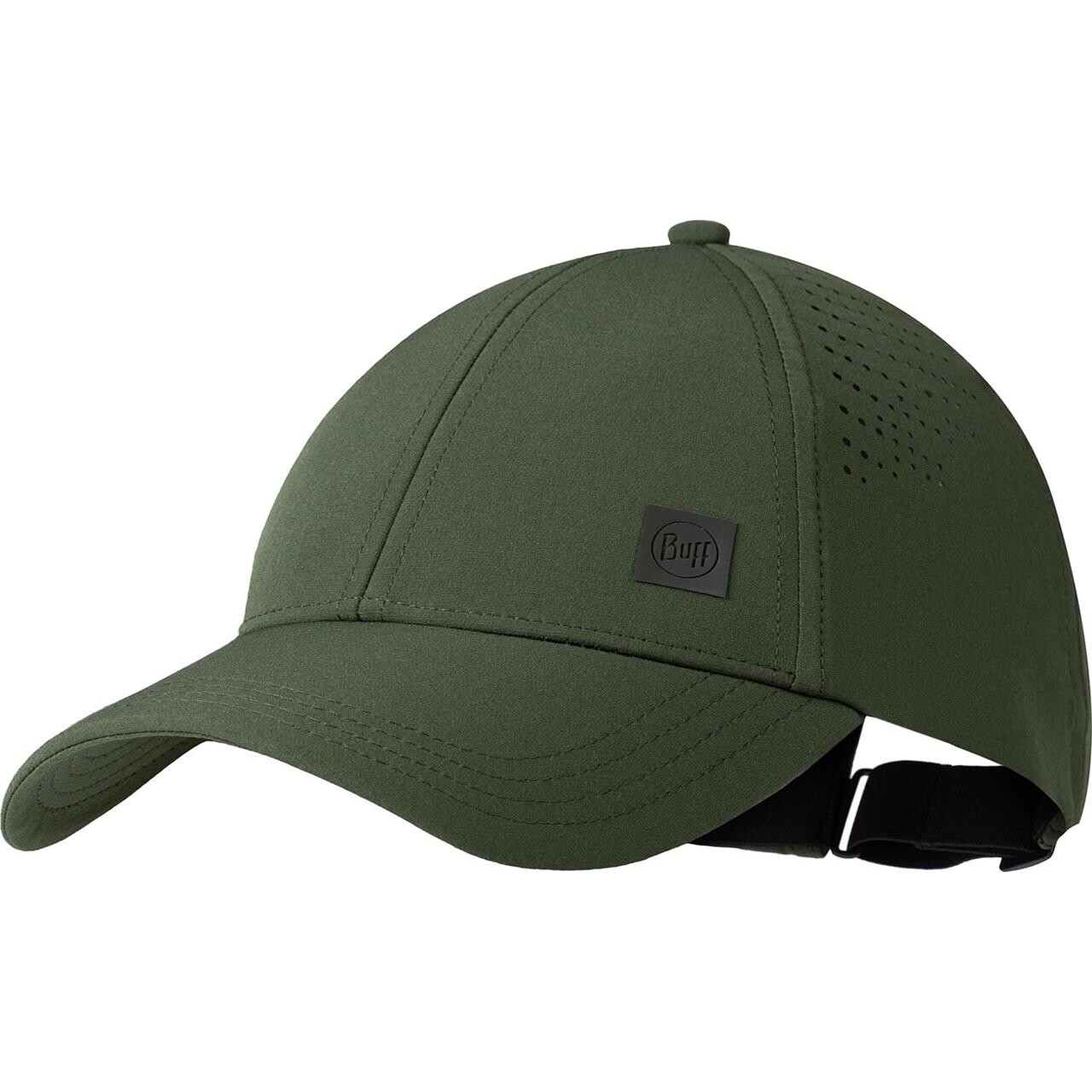 Buff Summit Cap Grøn Solid Khaki Large Large