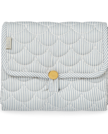 Cam Cam Copenhagen Quiltet Pusleunderlag Classic Stripes Blue