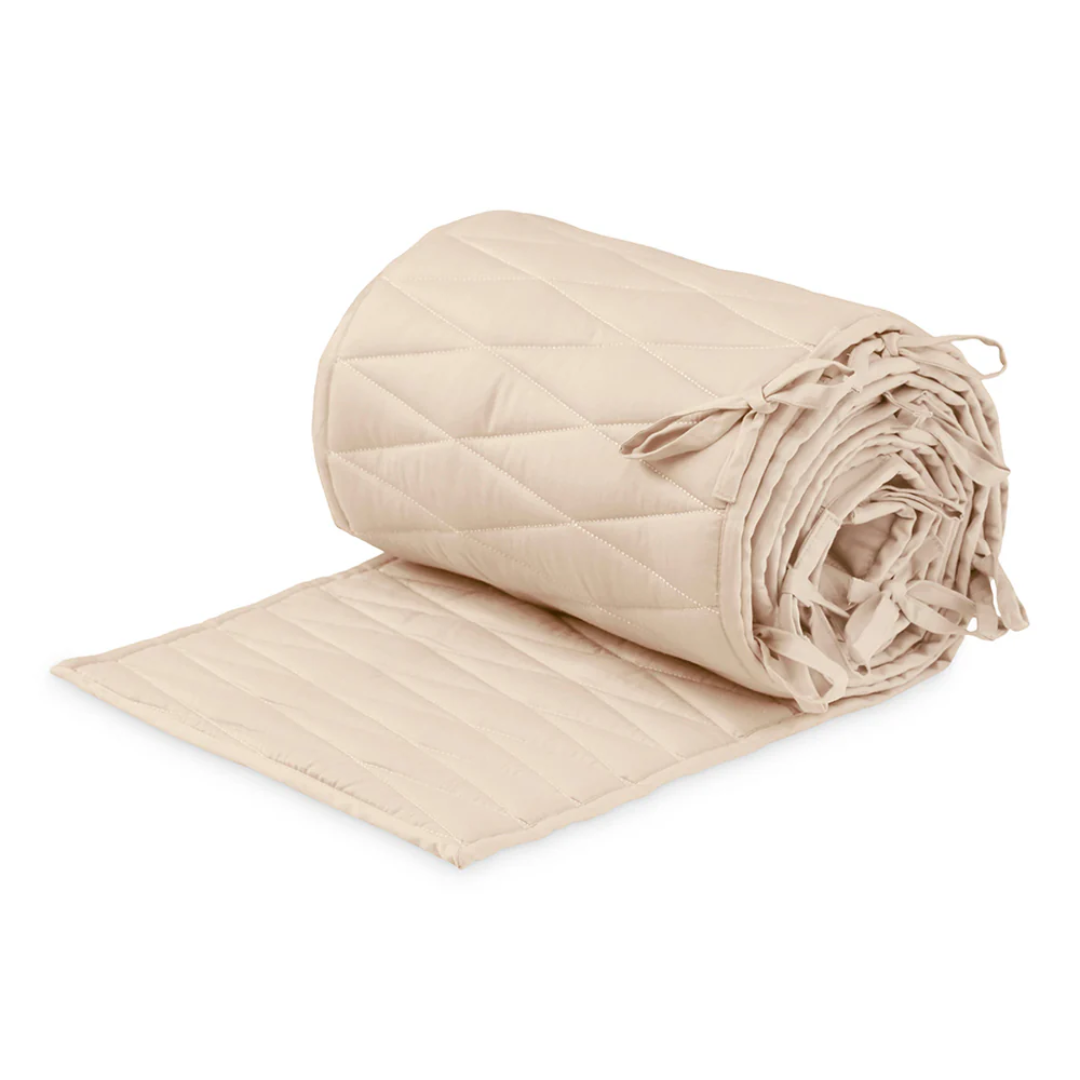 Cam Cam Copenhagen Sengerand Med Harlequin Broderi Almond