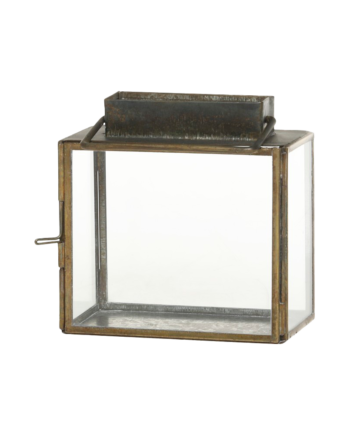Chic Antique Lanterne Firkantet