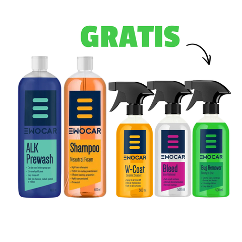 Ewocar Vaskepakke Inkl Gratis Insektfjerner