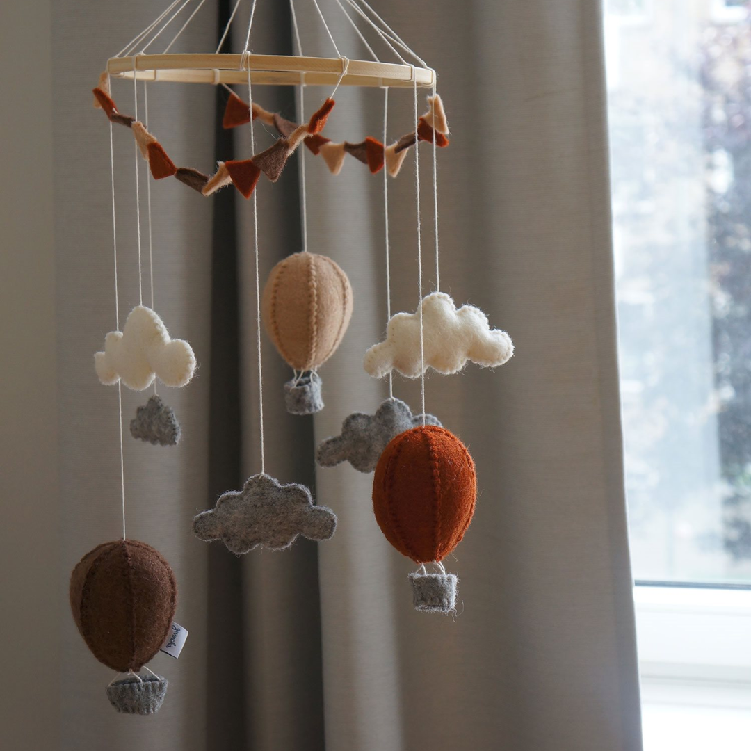 Gamcha Luftballon Vimpler Beige Brun