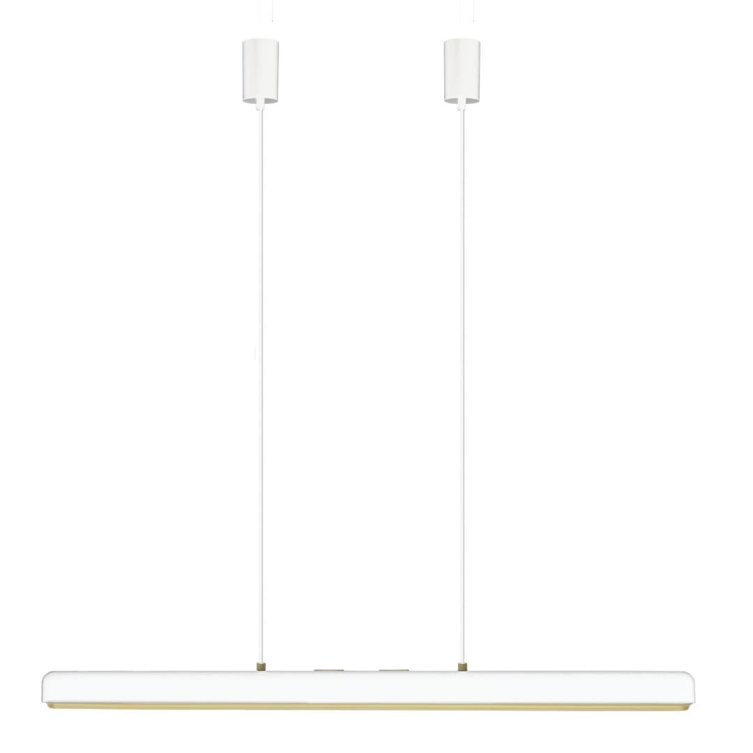 Hazel Branch Langbordspendel Hvid Brass Umage