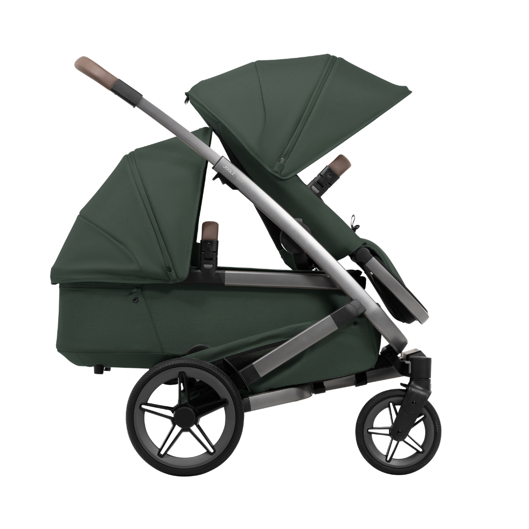 Joolz Geo5 Søskendeklapvogn Forest Green