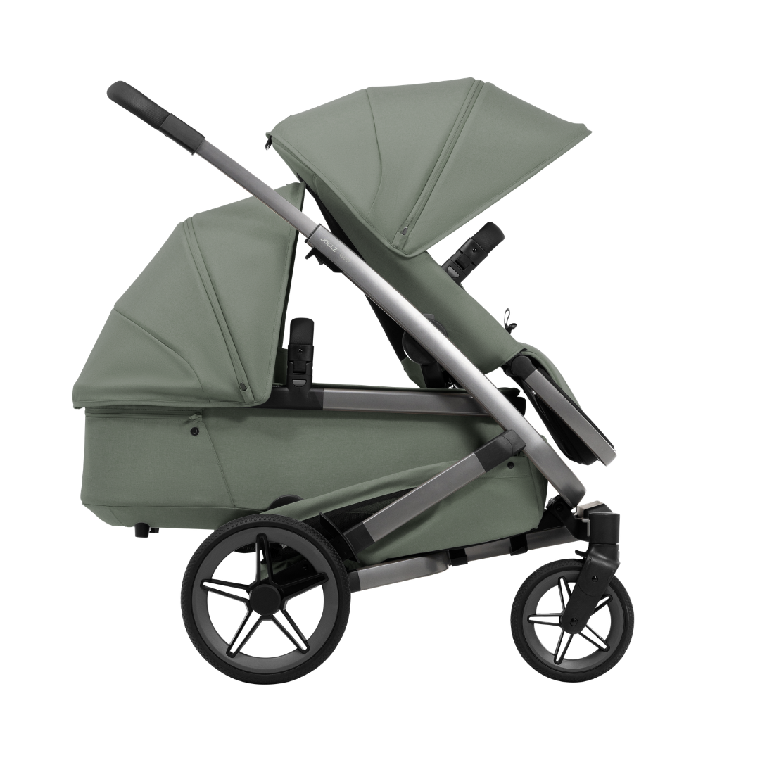 Joolz Geo5 Søskendeklapvogn Sage Green