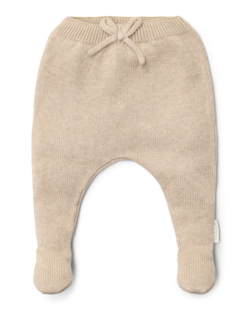 Little Dutch Strikket Buks Soft Beige Melee