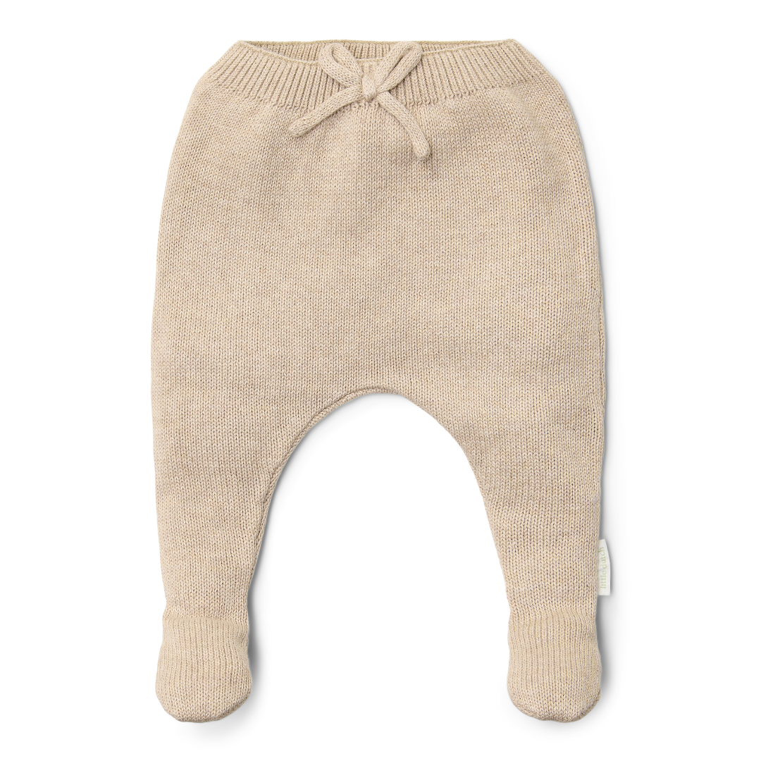 Little Dutch Strikket Buks Soft Beige Melee