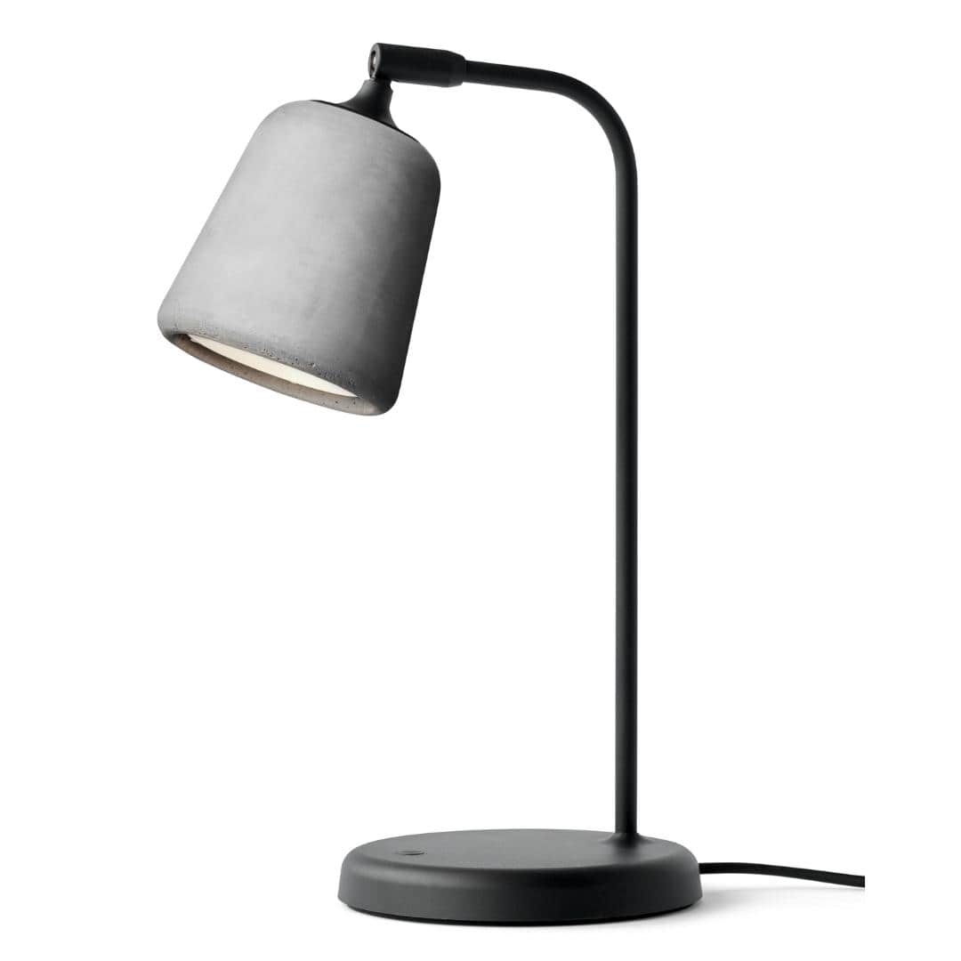 Material Bordlampe Lys Grå New Works
