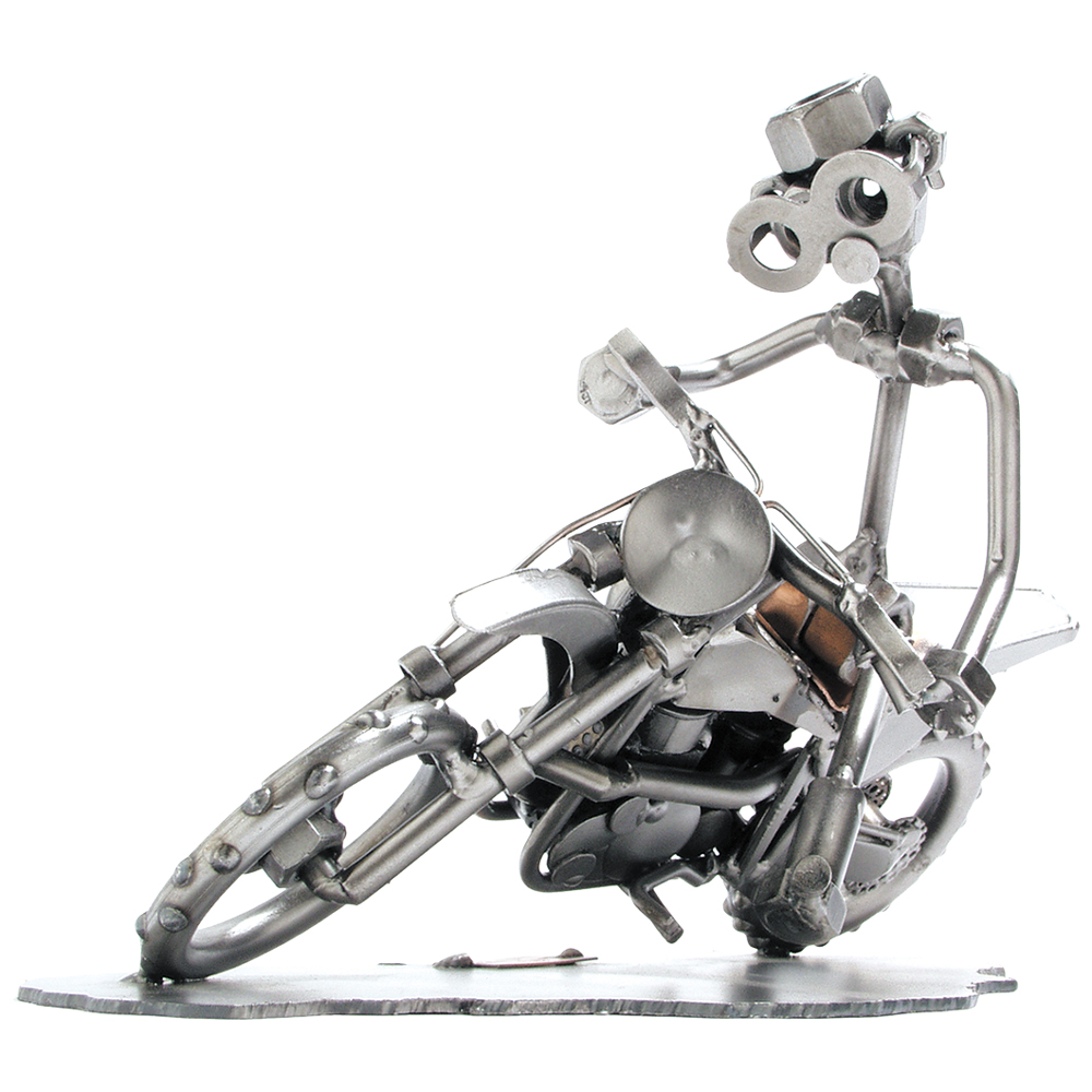 Metalfigur Motor Cross Speedway