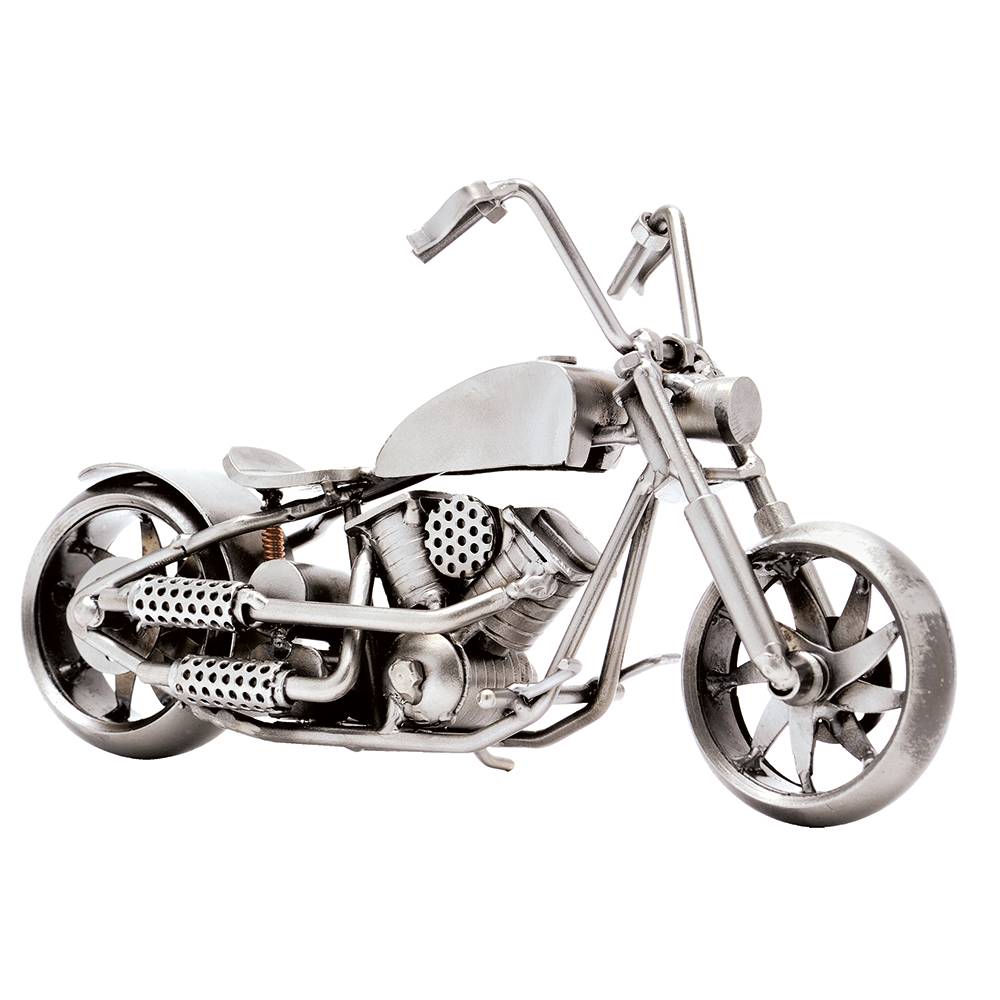 Metalfigur Motorcykel Bobber