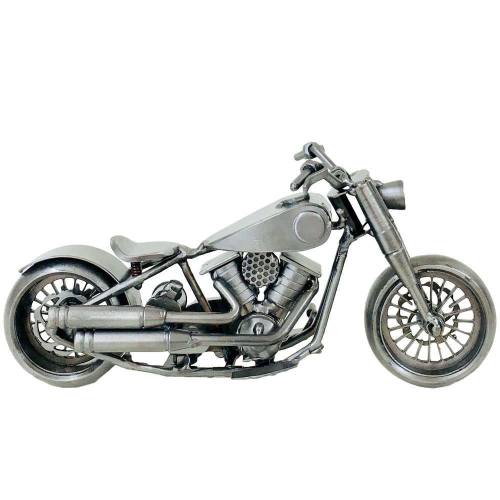 Metalfigur Motorcykel Fat Bike