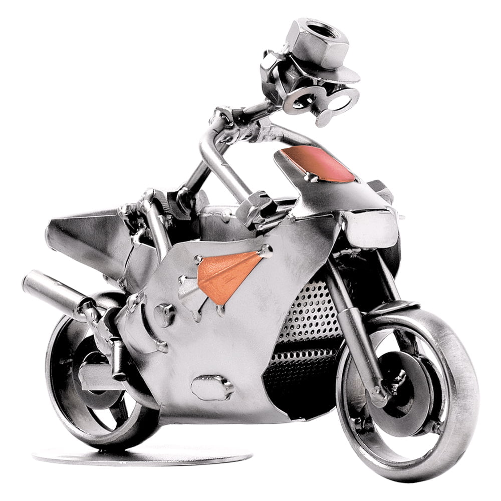 Metalfigur Motorcyklist