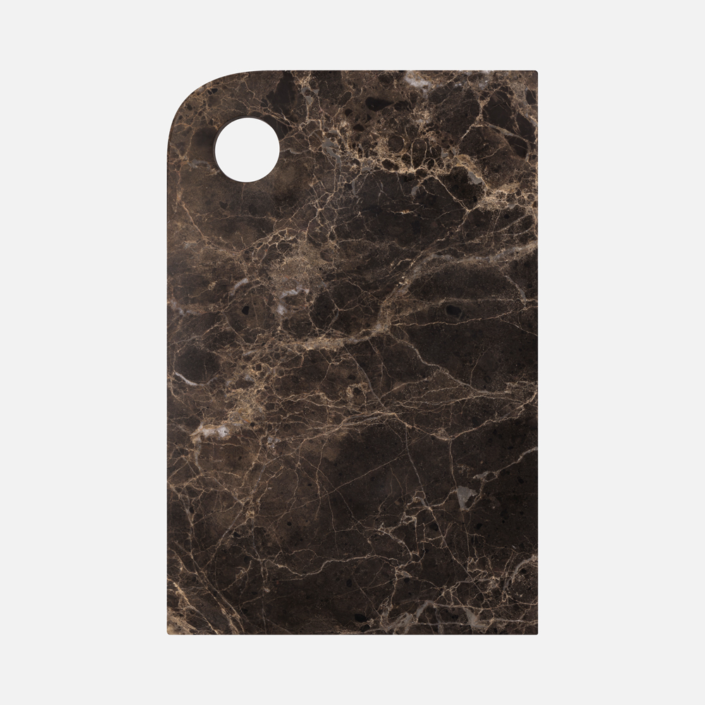 Mette Ditmer Marble Serveringsbræt Medium Brun