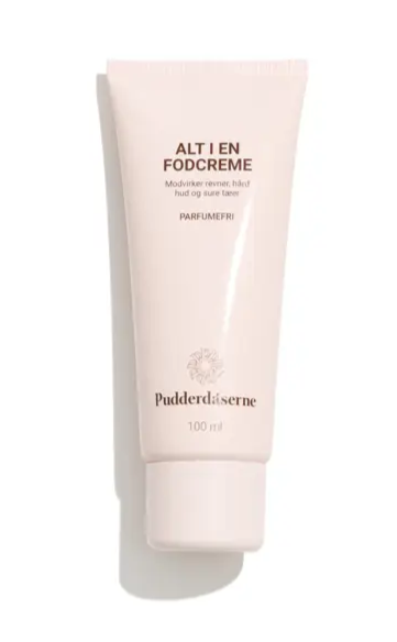 Pudderdåserne Alt Fodcreme 001 100ml