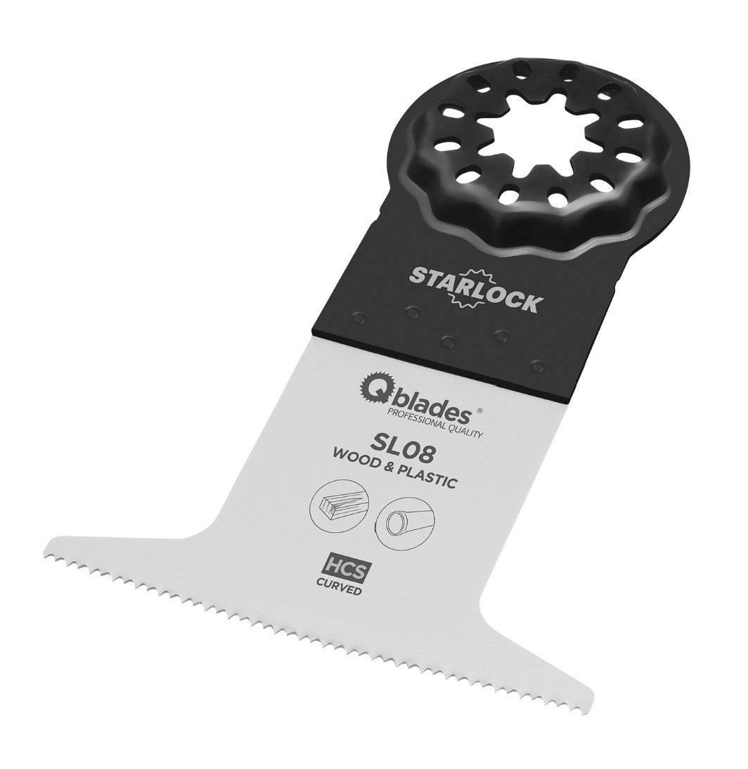 Qblades Starlock Klinge Til Træ Plast Gips Sl08