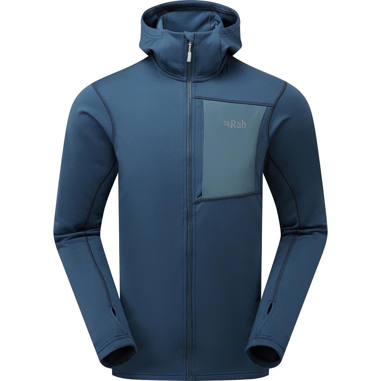 Rab Mens Superflux Hoody Blå Tempest Blue
