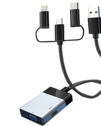 Skærmspejlingsenhed Til Skærmdeling Usb Til Hdmi Vga