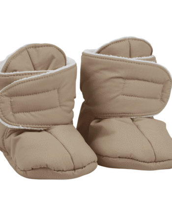 Voksi Baby Booties Varme Futter Dark Sand