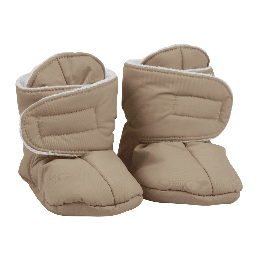 Voksi Baby Booties Varme Futter Dark Sand