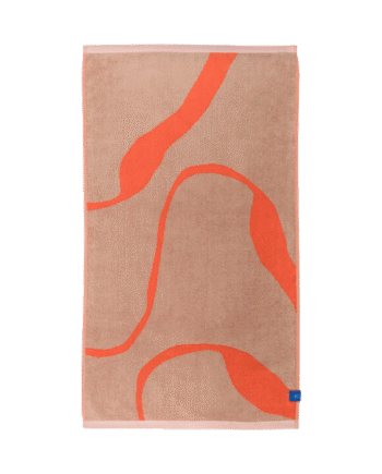 Mette Ditmer Nova Arte Håndklæde Orange 70x133