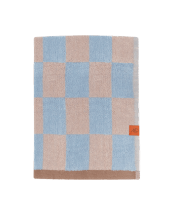 Mette Ditmer Retro Økologisk Håndklæde Lyseblå 70x133