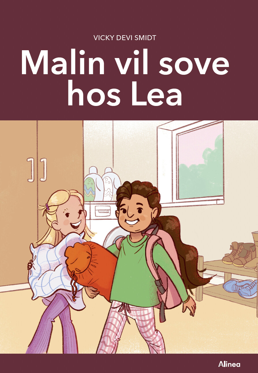 Når Alt Nyt Malin Vil Sove Hos Lea Grøn Læseklub Vicky Devi Smidt Bog Alinea
